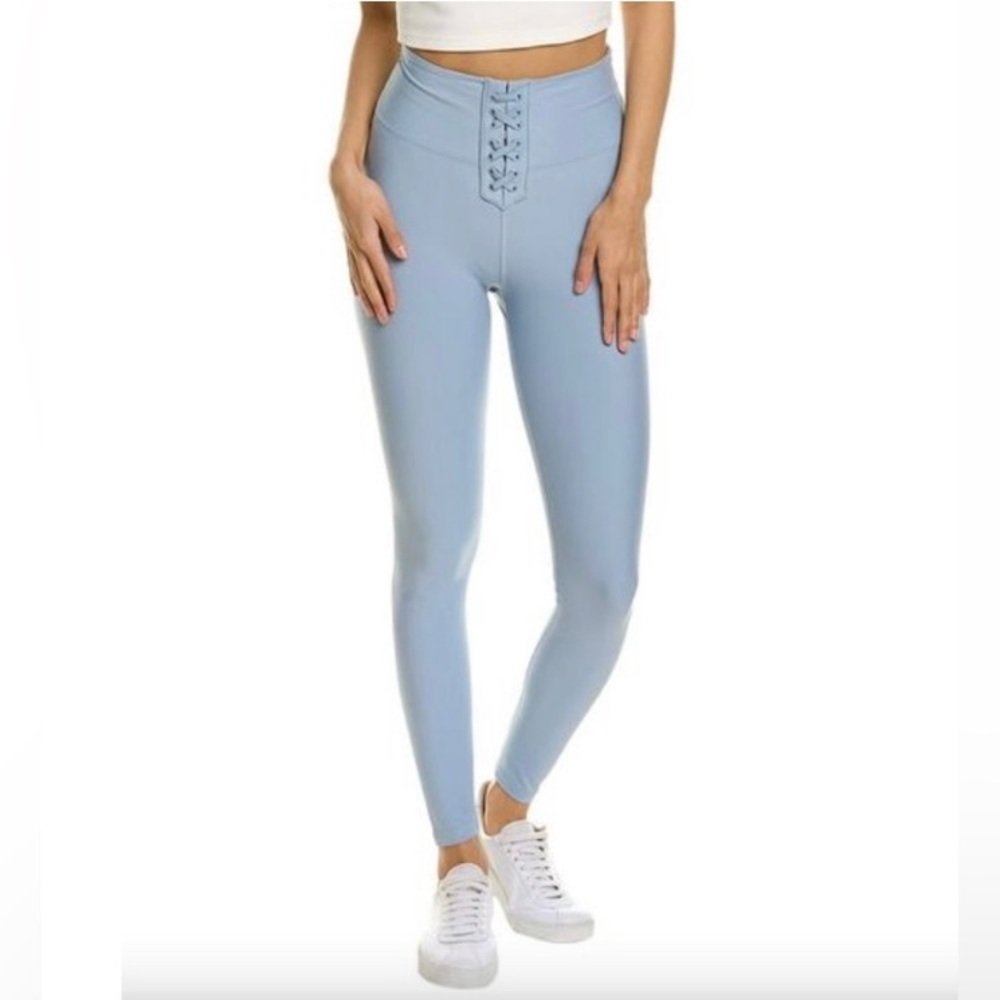 We wore what lace up leggings